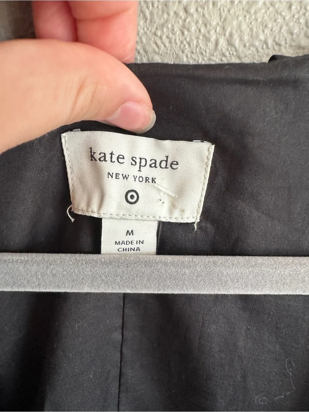 Target x kate spade Black and White Floral Puff-Sleeve Mini Dress Medium